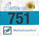 Startnummer 7. Weilburgmarathon 2009
