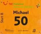 Startnummer 7. Mallorca Marathon 2010