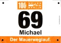 Startnummer 1. 100 Meilen Berlin 2011 - Mauerweglauf
