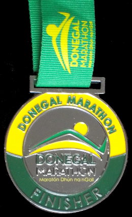 2. Donegal Marathon - Letterkenny 2015 - Finisher Medaille