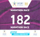 Startnummer 13. Limassol Marathon 2019