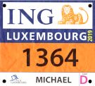 Startnummer Luxemburg Marathon 2019