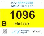 Startnummer Hannover Marathon 2022