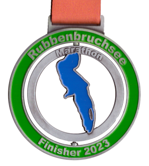 10. Rubbenbruchsee Marathon (RuM) - Finisher Medaille