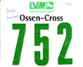 Startnummer Ossen-Cross am Rubbenbruchsee