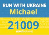 Startnummer Run with Ukraine 2022